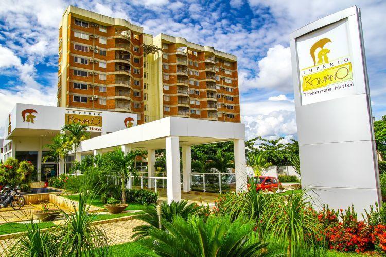 Apartamento Imperio Romano - 2 Quartos, 24Hs Piscina Caldas Novas Værelse billede